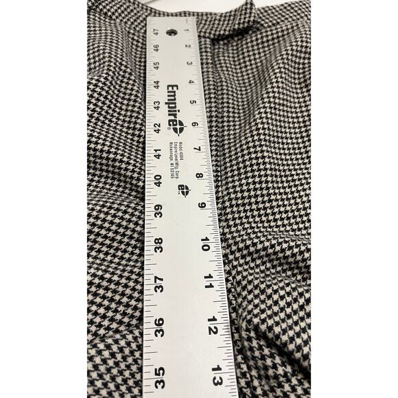 Eddie Bauer Pants Womens Plus Size 18 Black Beige Wool Blend Lined Academia - Picture 7 of 7